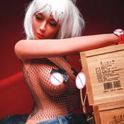 Foxlove Hot Sale Realistic Life Big Breasts Vagina Silicone Tpe Sex Toys Metal Skeleton Half Body sex doll torso For Men invented by AutomaticWoman